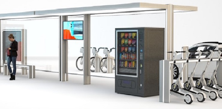 Smarte Mobilitätsstation